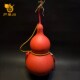 天然开口朱砂红色葫芦挂饰葫芦特大号客厅卧室办公室摆件