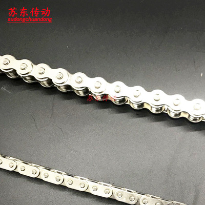 201材质不锈钢链条3分06B/4分08B/5分10A/12A/1寸16A/20A/24A/32A
