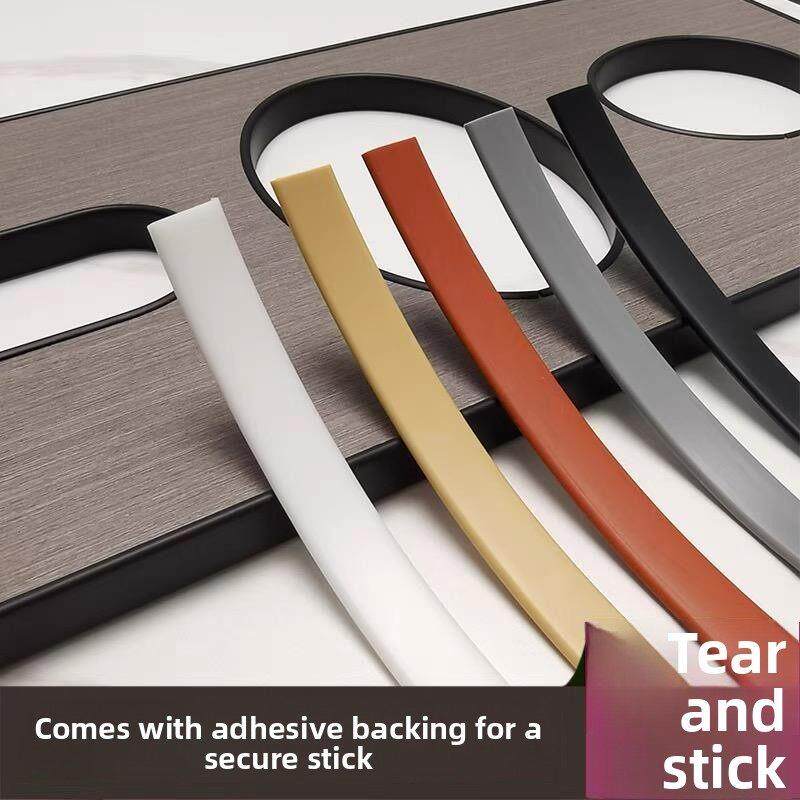 封边条自粘橱柜包边U型木板板材包边条家具衣柜子门桌椅软收边条