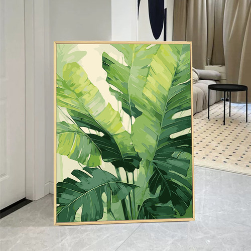 家大业大 数字油画diy填充填色手工绘治愈系丙烯油彩画客厅装饰画