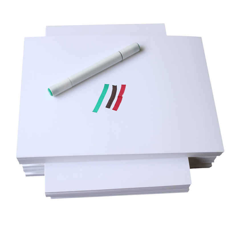 荷兰白卡 A3白色卡纸 白卡纸 加厚卡纸A4 双面手工卡纸 厚硬卡纸