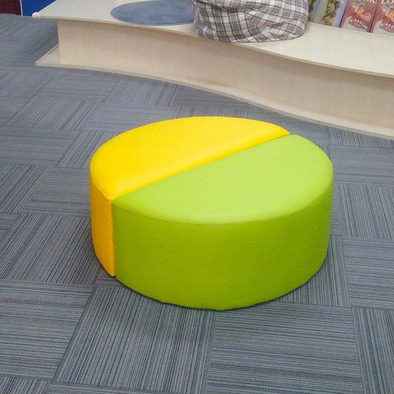 幼儿园早教中心圆形软包凳等候区沙发凳拼接儿童接待区异形沙发凳,住宅家具,换鞋凳,淘宝优惠券,粉丝福利购,淘宝优惠卷