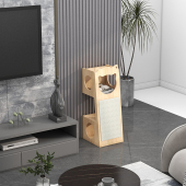 萌助猫窝猫抓板一体剑麻耐磨不掉屑四季 通用别墅躲避屋猫咪睡窝