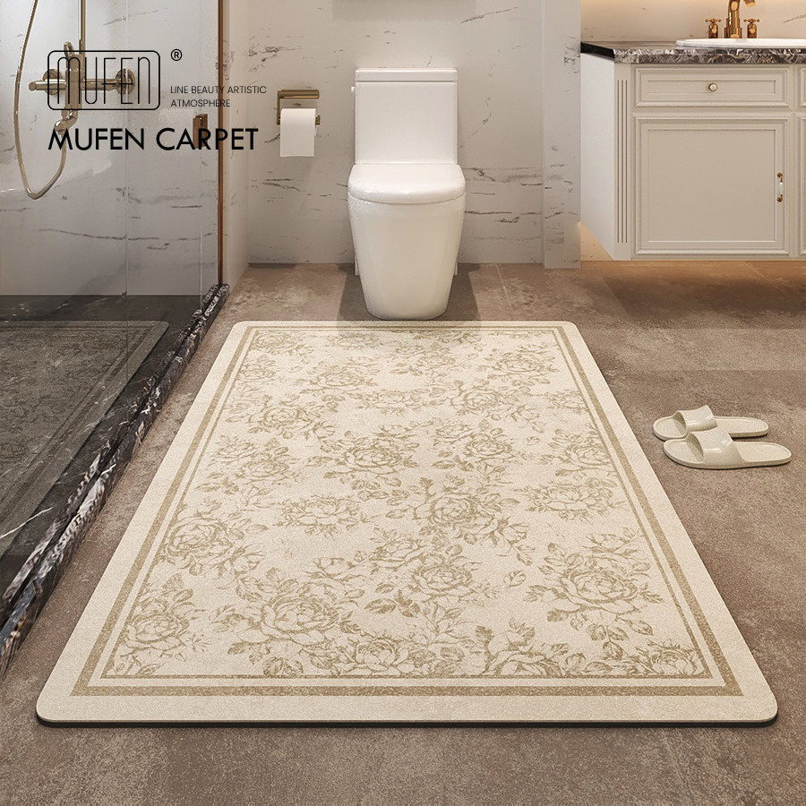 MUFEN 浴室垫耐脏吸水地垫卫生间防滑速干门口厕所硅藻泥门垫地毯,居家布艺,家用脚垫,淘宝优惠券,粉丝福利购,淘宝优惠卷