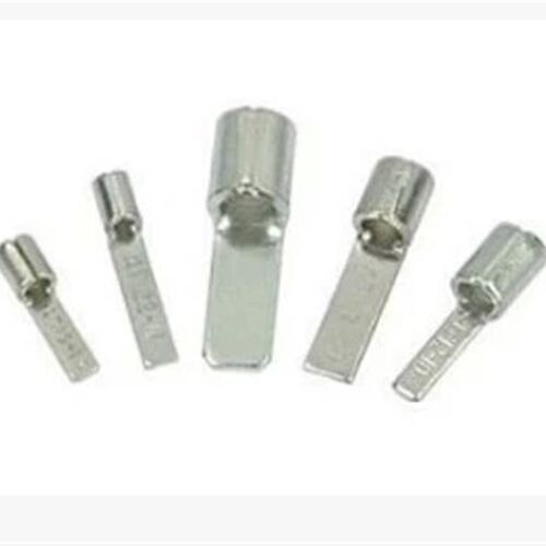 紫铜 DBN5.5-10 片形裸端头 冷压片形接线端子插片 线鼻子1000只