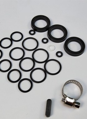 绿霸LT-16M/17MB/19M高压清洗机泵头配件包密封圈延长接头进水管