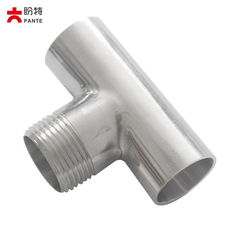 盼特304卫生级单头外丝三通外螺纹T型水管通丝扣不锈钢焊接管件,基础建材,三通,淘宝优惠券,粉丝福利购,淘宝优惠卷