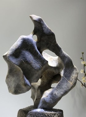 天然原石庭院中式流水摆件鱼缸造景石假山盆景太湖石奇石观赏石