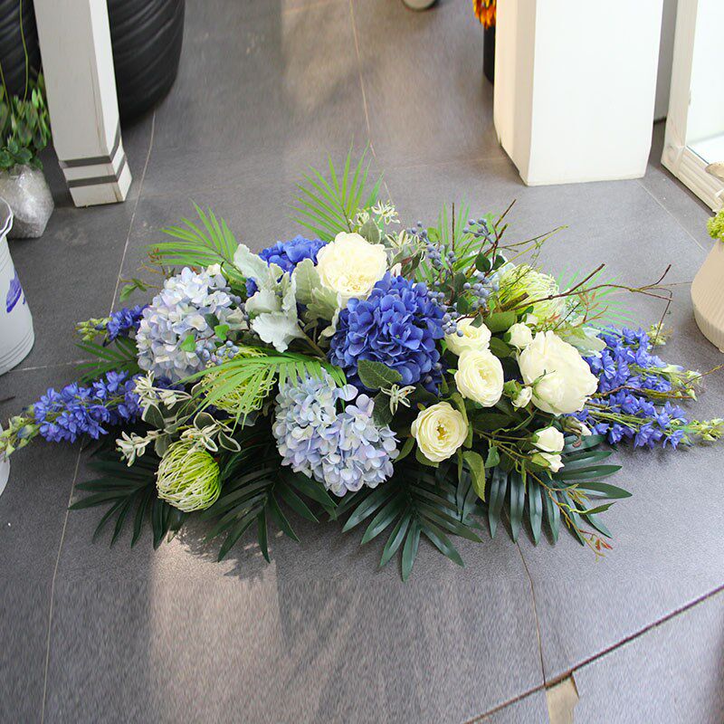 新款仿真桌花会议商务用花长桌花办公室桌花假花台式花餐桌花插花,家居饰品,仿真花/假花,淘宝优惠券,粉丝福利购,淘宝优惠卷