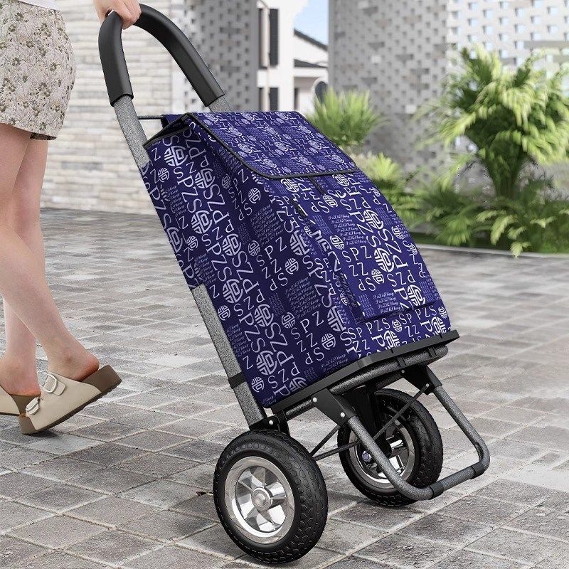 巨无霸买 菜车折叠可携式家用手拉车大容量购物车可爬楼手推,收纳整理,便携购物车,淘宝优惠券,粉丝福利购,淘宝优惠卷