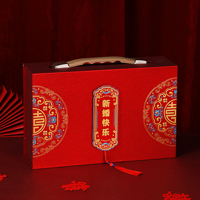 结婚彩礼钱盒子订婚彩礼箱装现金彩礼盒聘金盒提亲礼金盒子礼金箱,节庆用品/礼品,礼金箱,淘宝优惠券,粉丝福利购,淘宝优惠卷