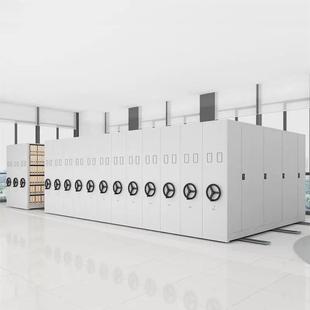 钢制电动智能手摇式 移动密集架财务凭证病例文件柜文件档案密集架