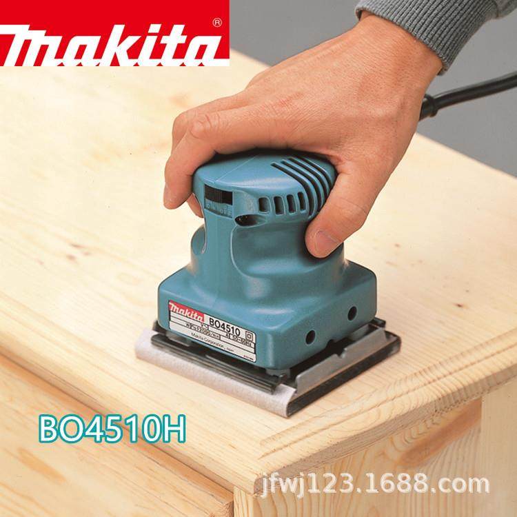 牧田砂纸机M9204砂纸震动打磨机圆盘轨道5寸圆形方形电动砂光机