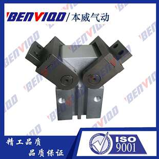 SCM型气动加紧手指气缸MHW2-25D1 齿轮式机械手指气缸