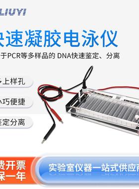 北京六一 实验室快速凝胶电泳仪DYCP-44N电泳槽可用8道移液器加样
