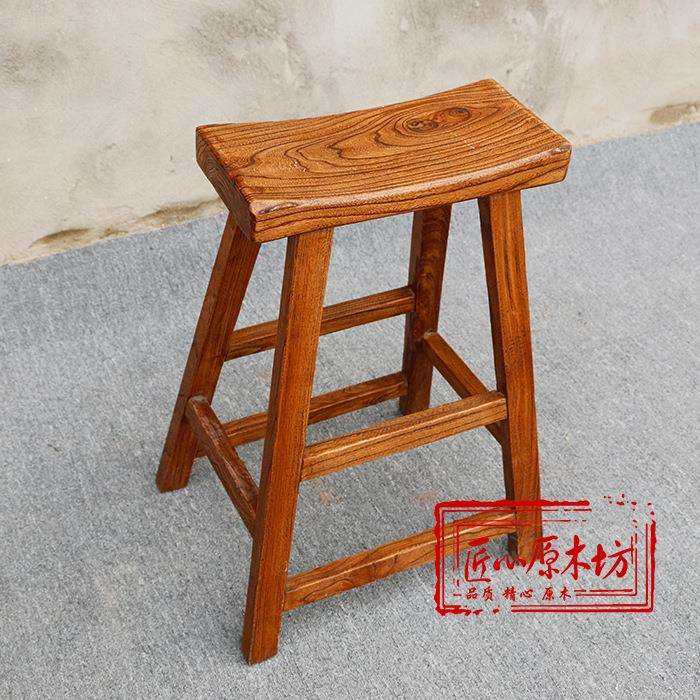 榆木吧凳实木凳子田园风格木凳原生态凳子休闲木凳餐厅吧台凳复古,鲜花速递/花卉仿真/绿植园艺,割草机/草坪机,淘宝优惠券,粉丝福利购,淘宝优惠卷