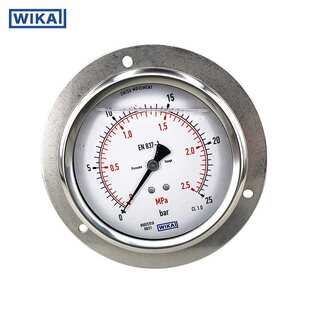 wika威卡全不锈钢波登管压力表 213.53  EN837-1全不锈钢压力表