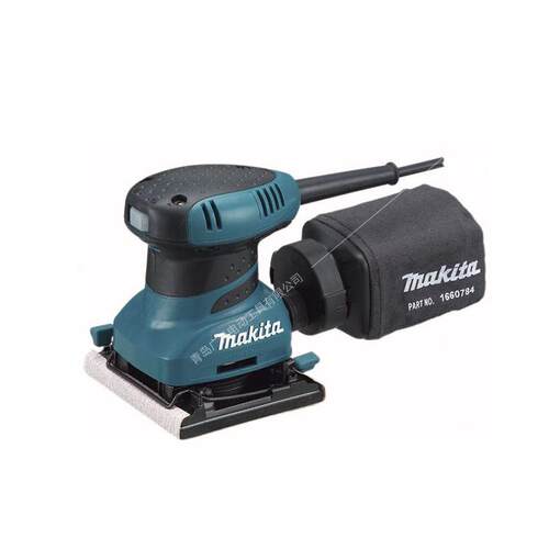 makita牧田BO4556木工砂纸机家用电动砂光机BO4510H抛光机打磨机