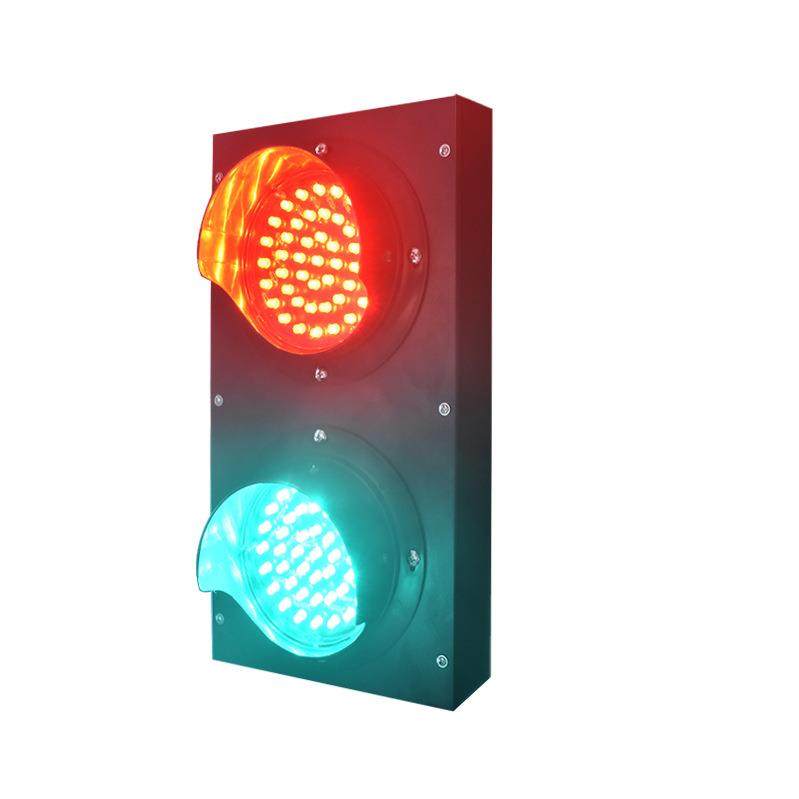 小型红绿灯 交通红绿灯 交通信号灯 LED灯筒 100MM教学 红绿灯