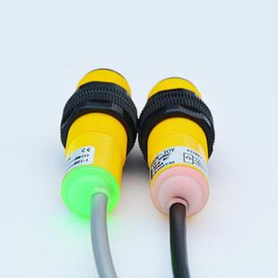 senjoyPS18T3 PNP常开抗阳光 3PA红外对射开关光电开关电眼20M