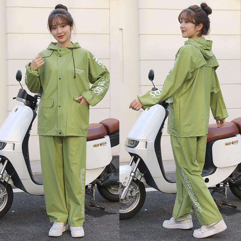 雨衣雨裤套装女款男暴雨防水防雨服摩托电动车分体式成人骑行