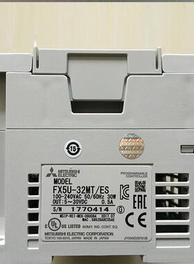 三菱PLCFX5U-32MT/FX5U-64MT/FX5U-80MT/FX5U-32MR/64MR/80MR