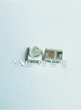 3528球头红光红色晶元14mil红灯2835聚光灯珠0.2W透镜30度贴片LED