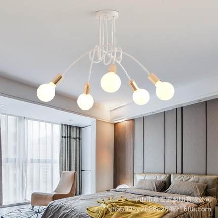 简约现代出租房灯具北欧大气客厅卧室灯房间儿童房阳台吸顶灯