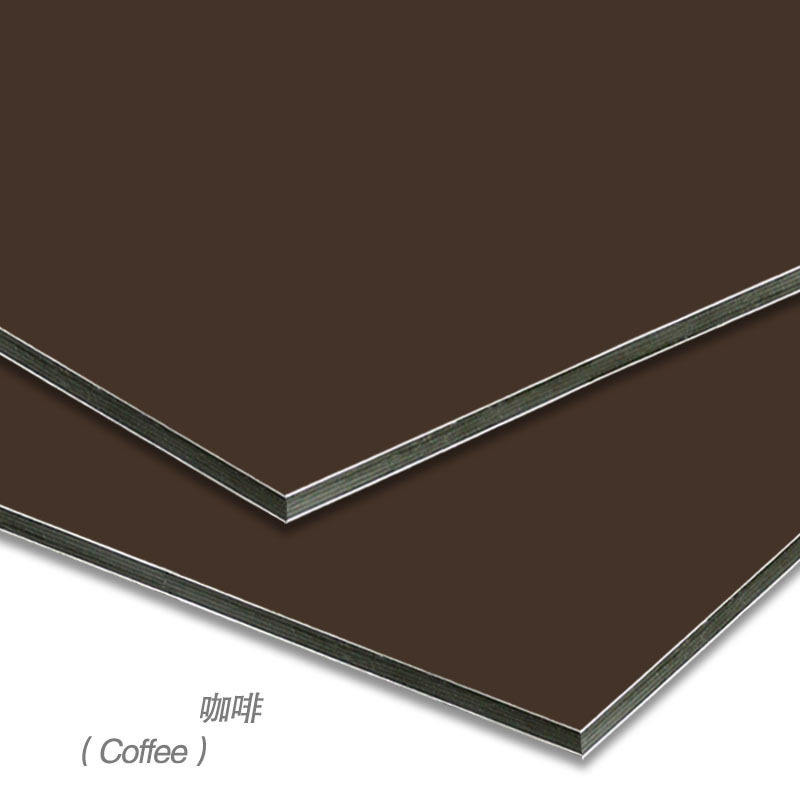 上海吉祥铝塑板 咖啡4mm 门头广告牌店面装饰 外墙装修板