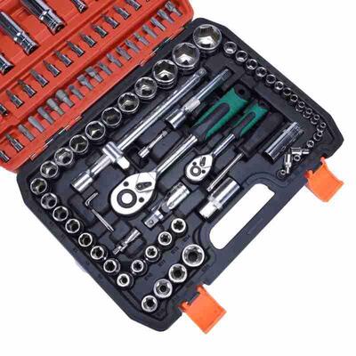 108PC汽修工具箱套装汽车修理修车套筒扳手套管组合组套拆卸