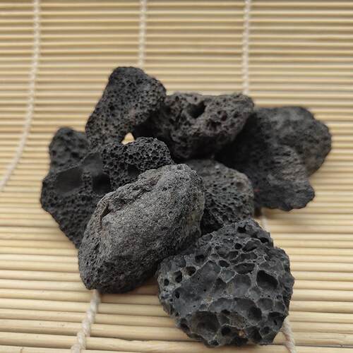 火山石 火山石颗粒 园林绿化过滤水处理火山石红色黑色火山石