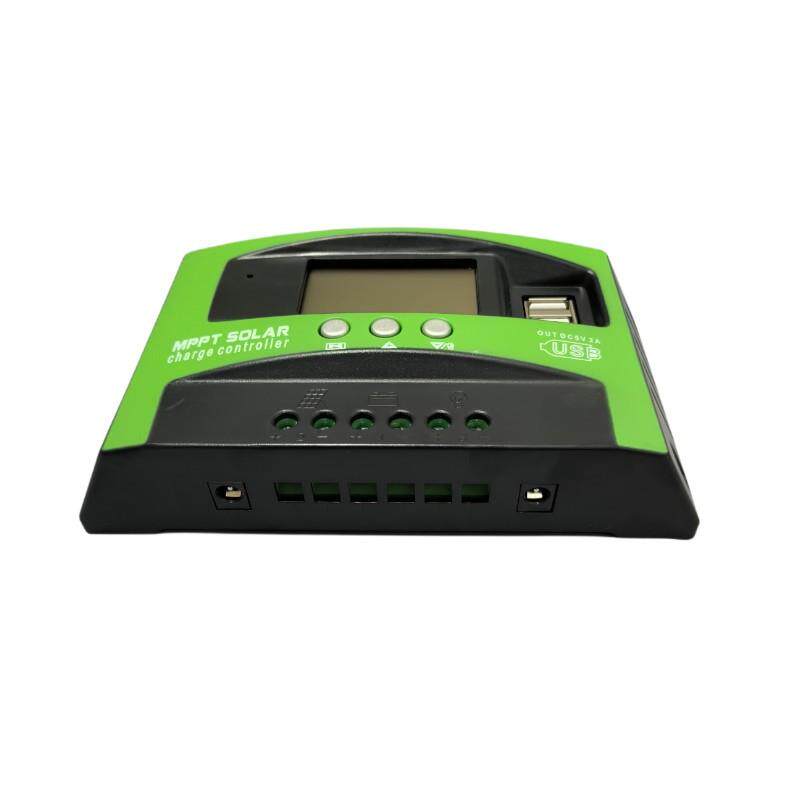 MPPT太阳能控制器12V24V自适应铅酸锂电通用型太阳能板控制器
