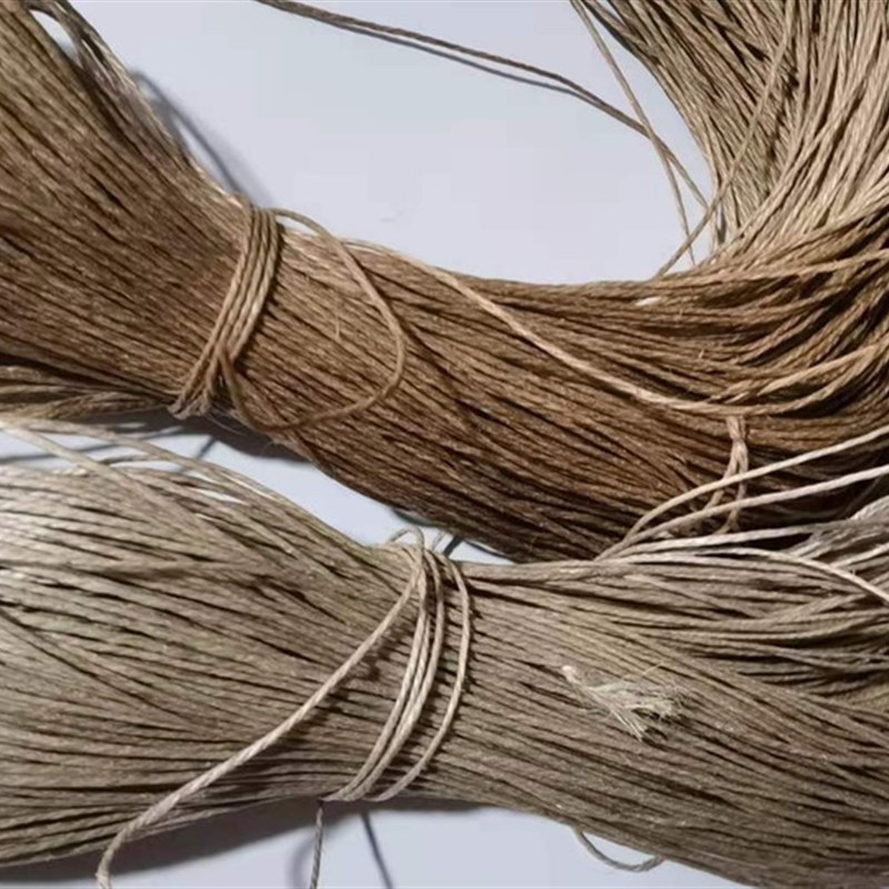 1mm/1.5mm三股蜡线原色蜡麻绳diy麻绳 麻绳手工麻绳腊麻线195米