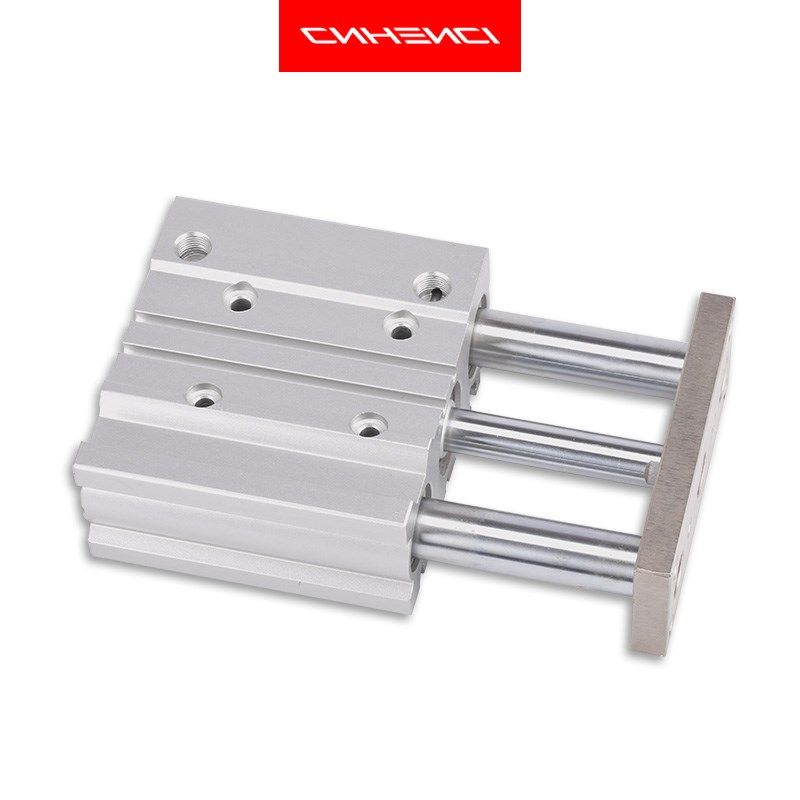 MGPM16三轴气缸带导杆滑动轴承行程102030405075夹具MGPL滚珠轴承