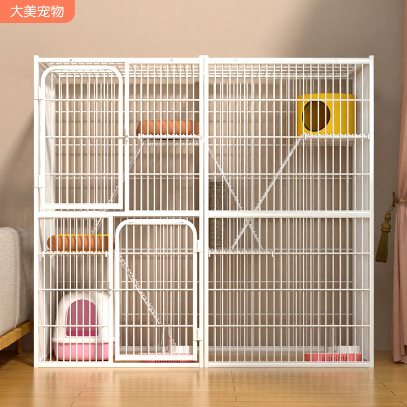 猫笼子猫别墅超大自由空间室内家用三层双层猫屋猫舍猫咪专用猫窝,宠物/宠物食品及用品,猫笼子/猫别墅,淘宝优惠券,粉丝福利购,淘宝优惠卷