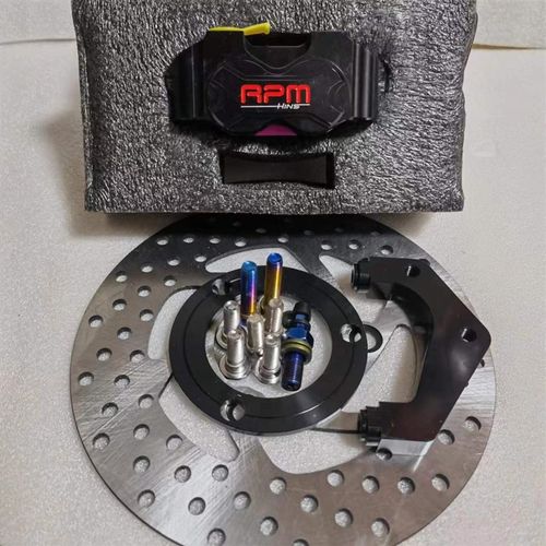 电动车前卡钳刹车小辐射套件大碟27芯30芯法士特减震福喜小龟酷奇