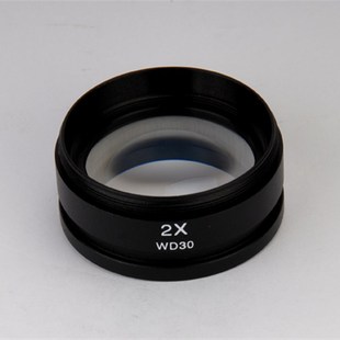 晶锐光学体视显微镜0.3X0.5X1.5X2X增倍镜减倍镜辅助镜增距镜CTV