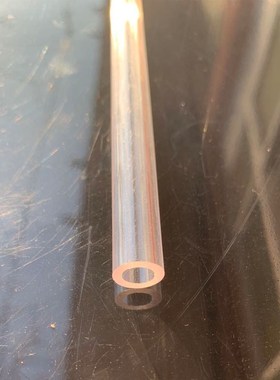 透明PC管聚碳酸酯外径10毫米壁厚2毫米塑料硬管圆管耐高温耐砸压S