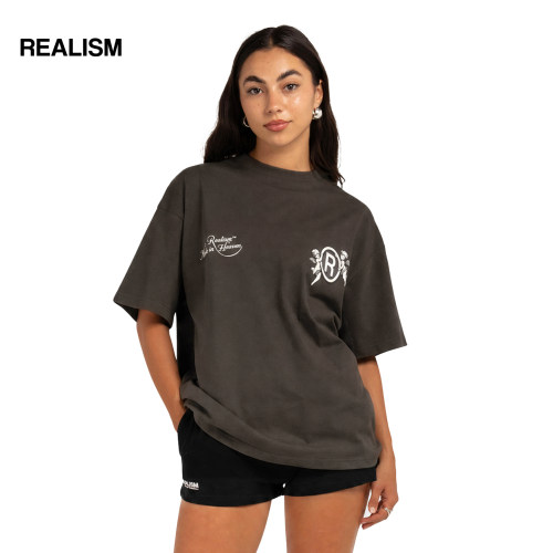 Realism纯棉情侣款短袖T恤新品