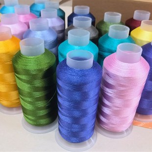 CS2股流苏线胖穗子 长流苏用线手工线圈绣花线涤纶丝 绕线