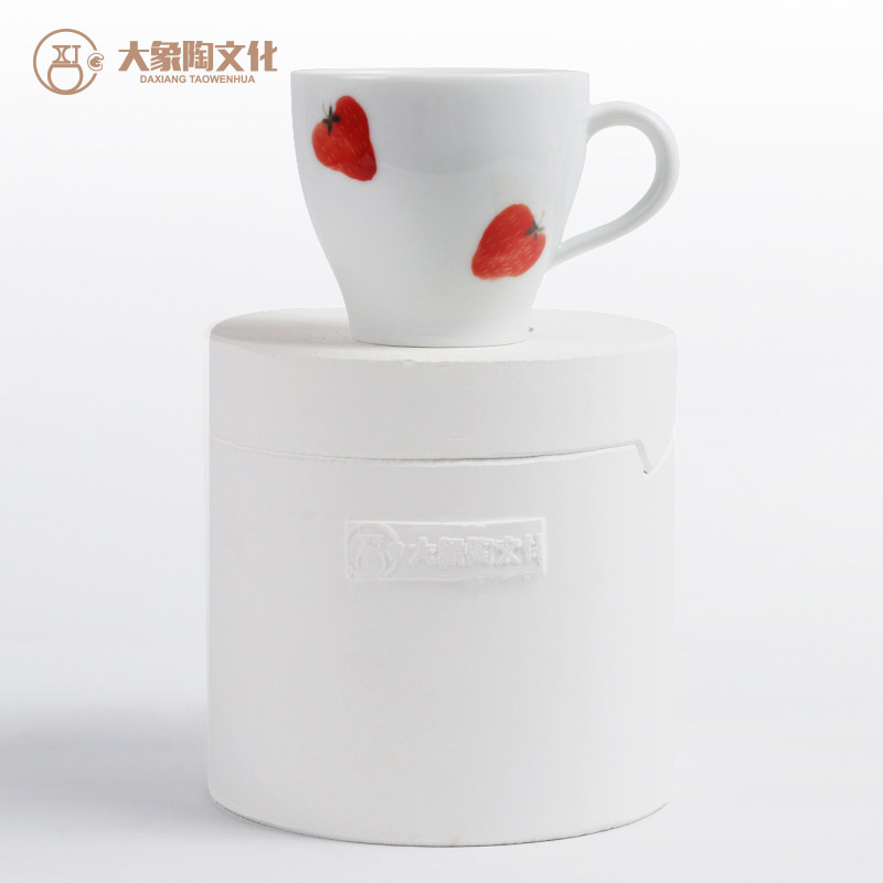 牛奶杯陶艺模具 定制陶瓷石膏注浆模具咖啡杯灌浆工具 大象陶文化