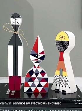 欧式抽象变脸公仔摆件创意卡通可爱儿童家居装饰玄关卧室人物摆放