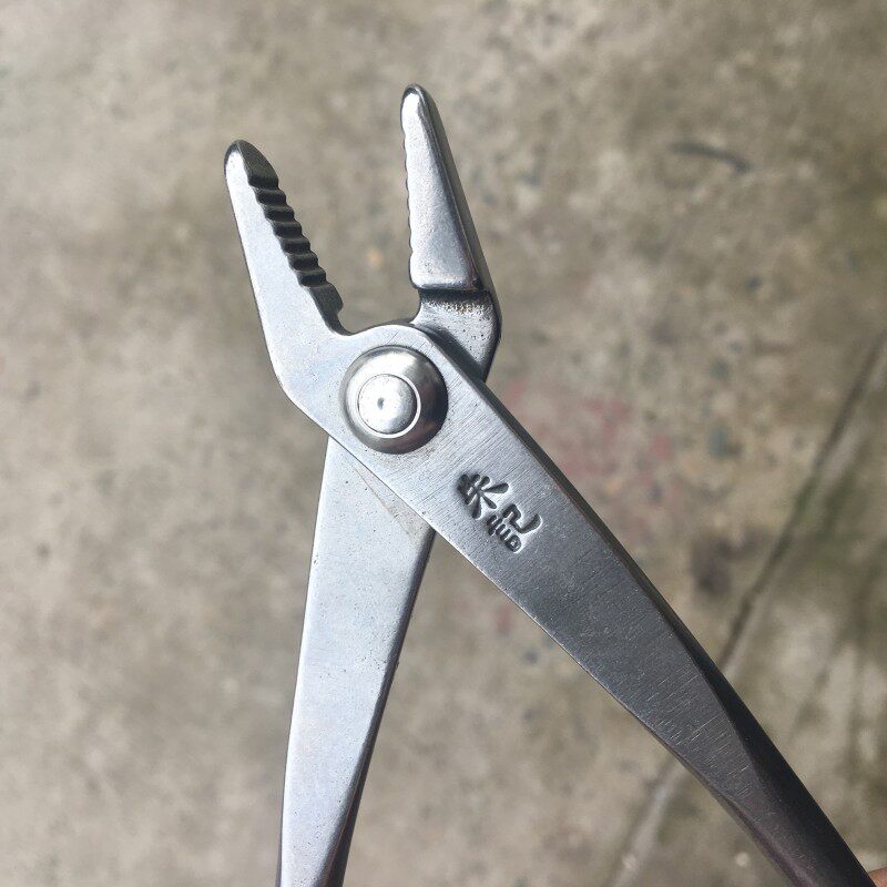 朱记不锈钢拉丝钳盆景舍利杆制作工具拆线钳盆景养护工具铝丝铝线