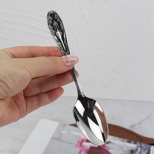 童勺甜品勺18 中号主餐勺 10不锈钢高304 guo宴指定款 很难遇到