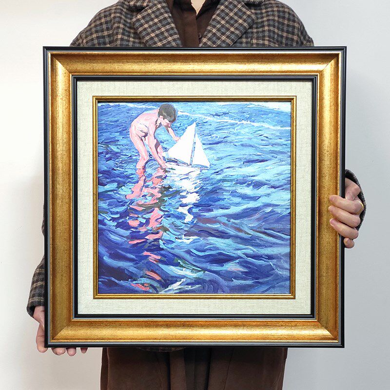 欧式油画框外框数字油画画框装裱定制边框大尺寸复古装饰镜框相框