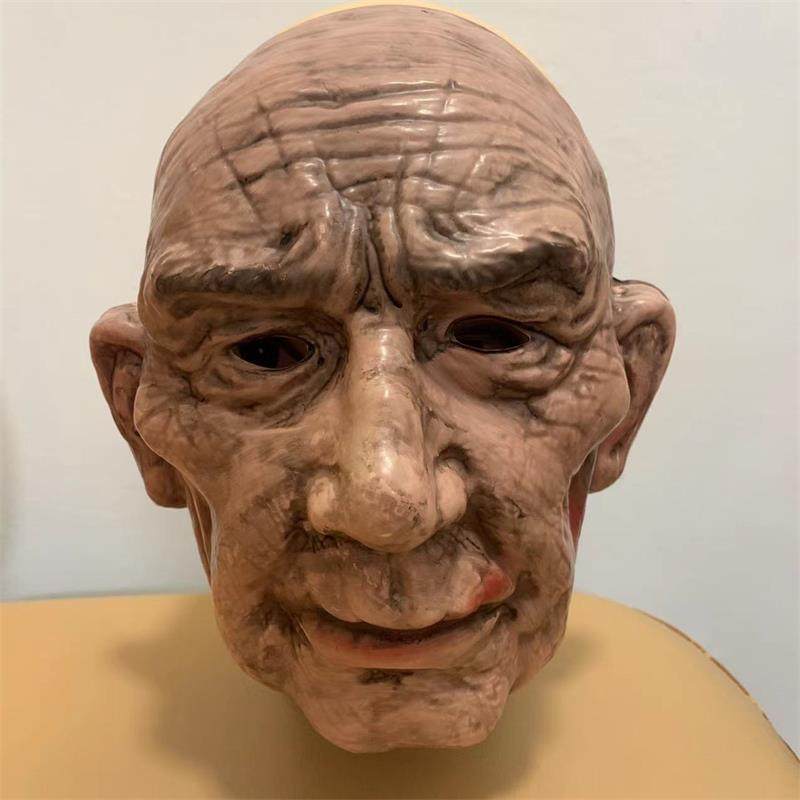 万圣节PVC恐怖面具 密室逃脱角色扮演老头道具老爷爷全脸人物面罩,节庆用品/礼品,面具,淘宝优惠券,粉丝福利购,淘宝优惠卷