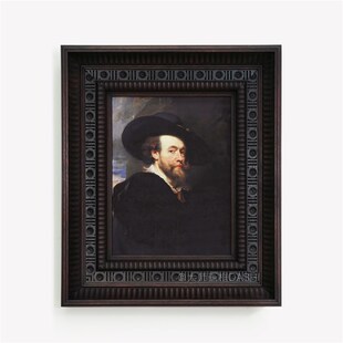 大师画框欧式复古典中古红木实木定制油画框外框装裱宽边相框镜子