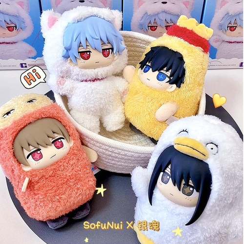 万代SofuNui银魂搪胶毛绒盲盒