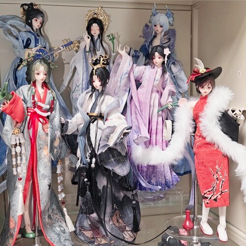 悸动瞬息风月千年bjd可动盲盒现