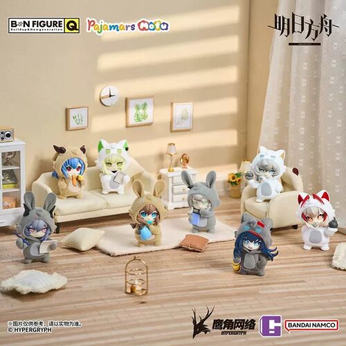 万代明日方舟Pajamars盲盒手办